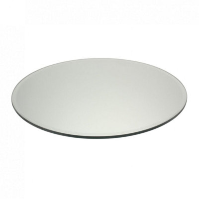 Kdmd Unisex Clear Round Mirror Plate 20Cm 2 Pack In - Image 2