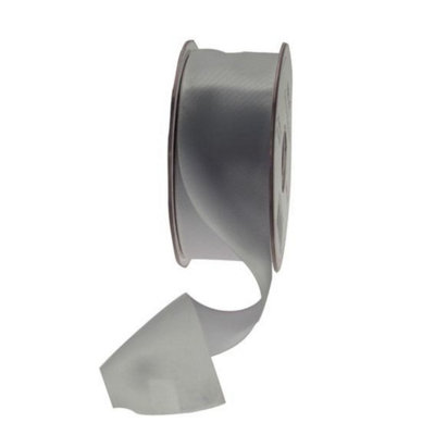 Kdmd Unisex Silver Satin Ribbon 38Mm 2 Pack - Image 3