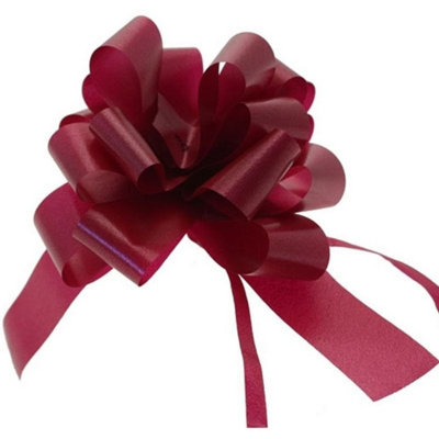 Kdmd Unisex Burgundy Pull Bow 31Mm Party Decoration - Image 3