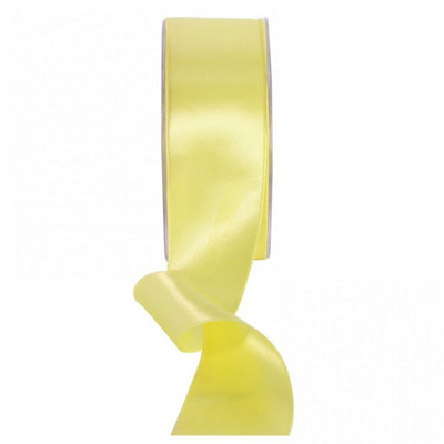 Kdmd Unisex Yellow Light Satin Ribbon 38Mm - Image 3