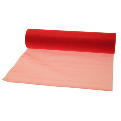 Kdmd Red Soft Organza Roll Organza Rolls - Red - Image 3