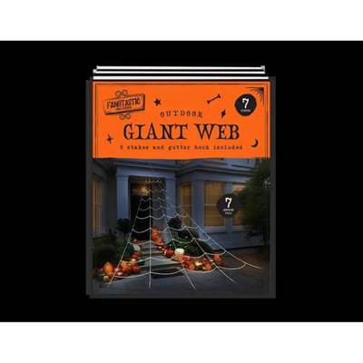 - Durable Giant Outdoor Web Decoration 7MWhite