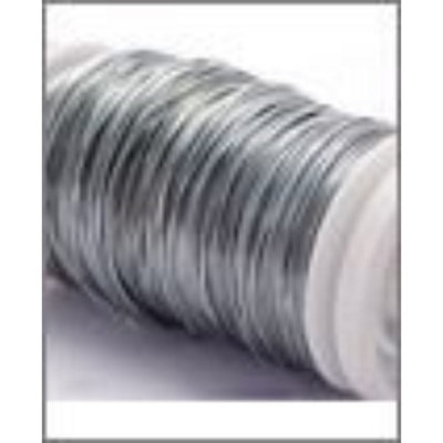 Kdmd Unisex Silver Rose Wire Reel 30 Swg X10 0.32Mm In - Image 2