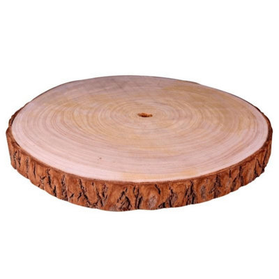 Kdmd Unisex Brown Wood Slice Xl Party Centrepieces - Image 2