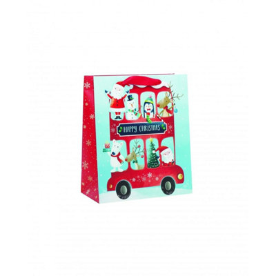 Kdmd Christmas Bus Medium Bag 10 Pack - Red - Image 3