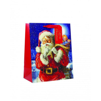 Kdmd Unisex Blue Traditional Santa Large Bag 10 Pack In - Image 3