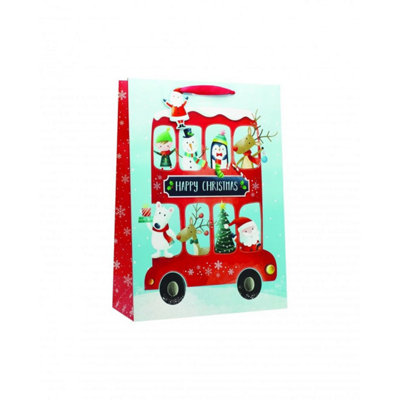 Kdmd Christmas Bus Xl Bag 6 Pack Red - Red - Image 3