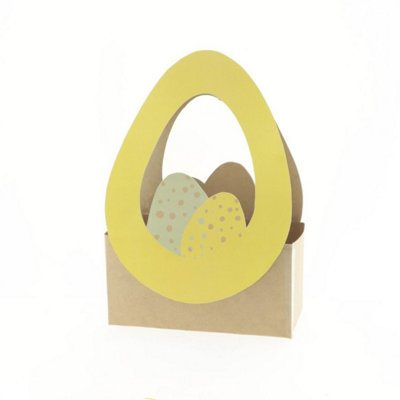Kdmd Unisex Yellow Easter Eggs Gift Bag Carrier - Image 3