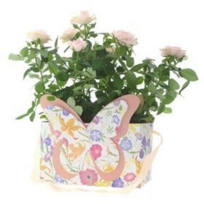 Kdmd Floral Butterfly Hand Tie Gift Bag - Multi - Image 3