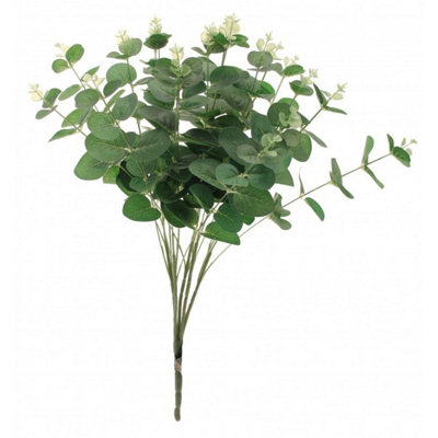 Kdmd Unisex Green Eucalyptus Bush 52Cm 2 Pack - Image 2