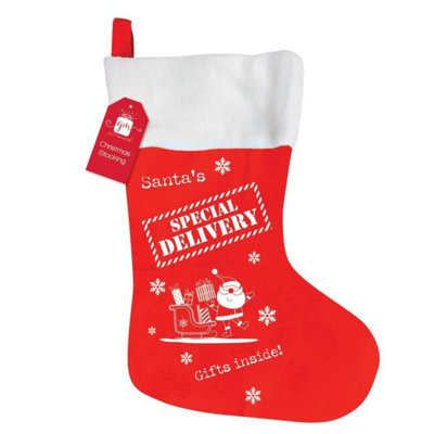 Kdmd Santas Special Delivery Stocking 5 Pack - Red - Image 3