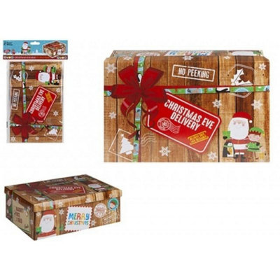 Kdmd Mini Christmas Eve Box 5 Pack Brown - Brown - Image 3