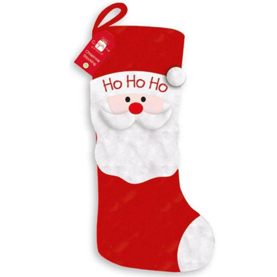 Kdmd Unisex Red Santa Kids Christmas Stocking 2 Pack In - Image 2