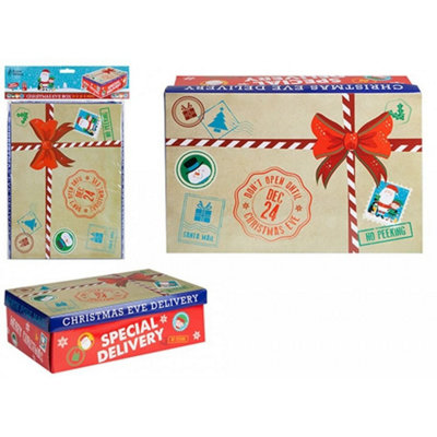 Kdmd Unisex Light Sand Small Special Delivery Christmas Eve Box 2 Pack In - Image 3