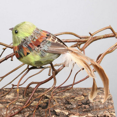 Kdmd Unisex Green Bird With Clip 2 Pack Christmas Ornament - Image 3