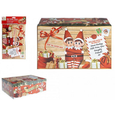 Kdmd Unisex Brown Small Christmas Eve Elf Box 2 Pack In - Image 3