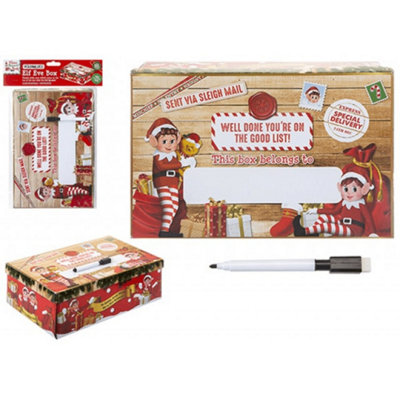 Kdmd Unisex Brown Small Elf Xmas Eve Box 2 Pack - Image 3