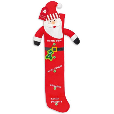 Kdmd Extra Long Santa Stocking 2 Pack - Red - Image 3