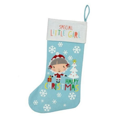  - Special Little Girl Stocking By Juliana 2 PackSky Blue
