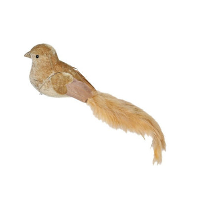 Kdmd Unisex Gold Velvet Bird 30Cm Christmas Ornament - Image 3