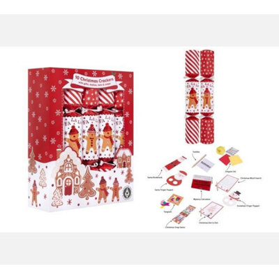 Kdmd 10 Family Gingerbread Crackers - Red - Image 3