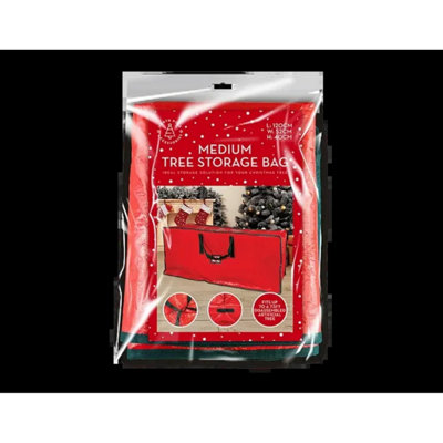 Kdmd Unisex Red Medium Tree Storage Bag 120Cm In - Image 3