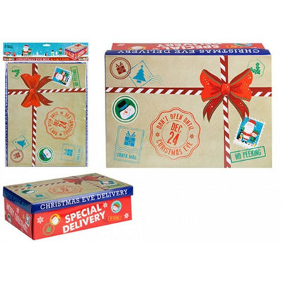 Kdmd Unisex Light Sand Medium Special Delivery Christmas Eve Box In - Image 3