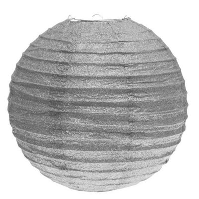 Kdmd Unisex Red Silver Glitte Lantern 30Cm Paper In - Image 3