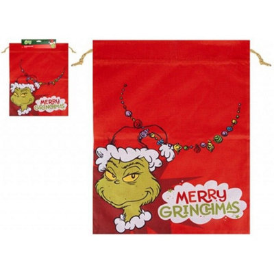 Kdmd Unisex Red Christmas Grinch Santa Sack - Image 3