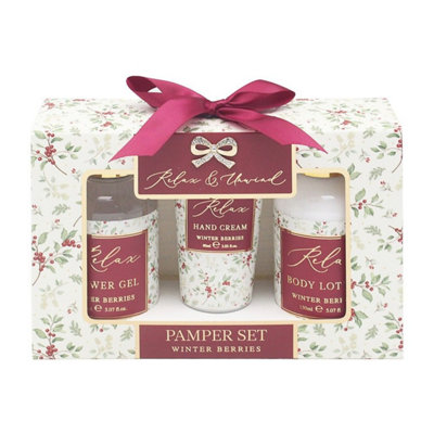 Kdmd Unisex Pink Winter Berries Pamper Set In - Image 7