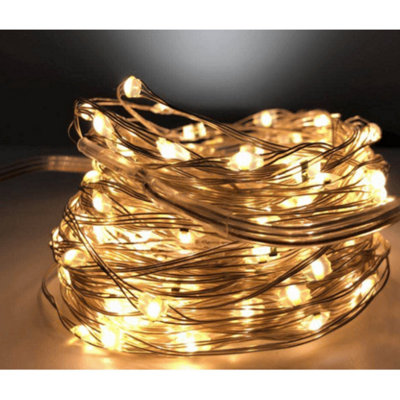 Kdmd Unisex White Warm Elements Outdoor Remote Lights 60 Bulbs - Image 2