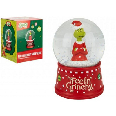 Kdmd Green Grinch Snow Globe Resin Decoration - Green - Image 3