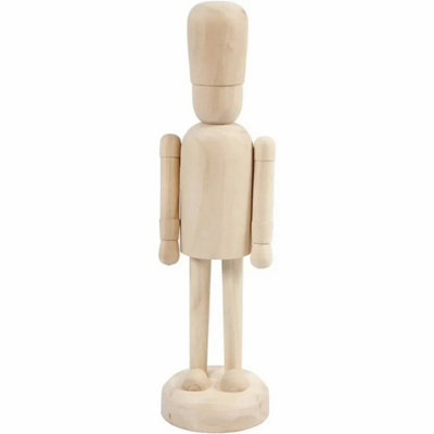 Kdmd Personalisable Nutcracker Figure - Cream - Image 3