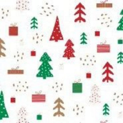  - Christmas Tree Tissue PaperMulticolour