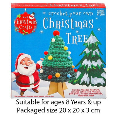 Kdmd Unisex Multicolor Crochet A Christmas Tree 2 Pack - Image 3