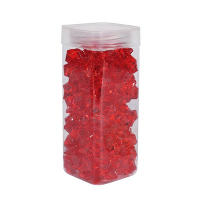 Kdmd Unisex Red Large Acrylic Stones In Square Box 300Gr 2 Pack - Image 2