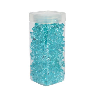 Kdmd Unisex Turquoise Large Acrylic Stones In Square Jar 300Gr 2 Pack - Image 2