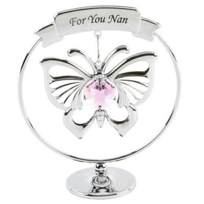  - Crystocraft Chrome Plated Circle RingFor You NanSilver