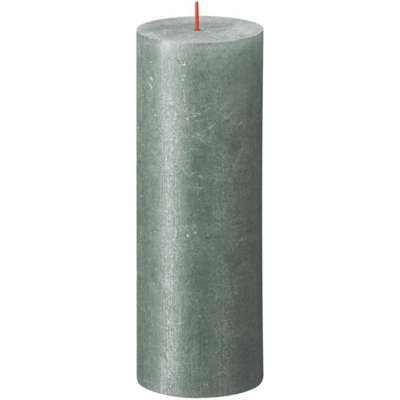 Kdmd Bolsius Rustic Shimmer Metallic Candle - Blue - Image 3