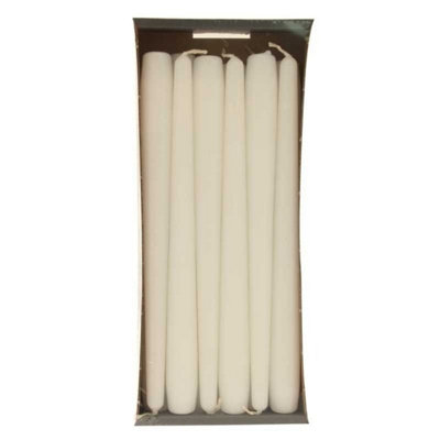 Kdmd Decorative Taper Tapered Candle - White - Image 3