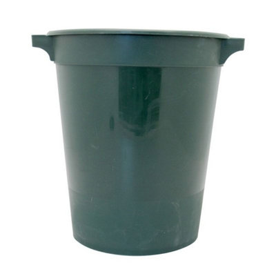 Kdmd Unisex Dark Green Green Flower Bucket With Handle 32Cm 2 Pack In - Image 2