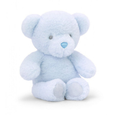 B&Q Keeleco Baby Boy Bear 16Cm - Blue
