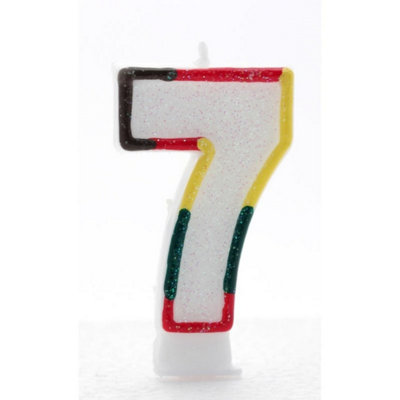  - Jumbo Blue 7 Today Birthday Badge Pack Of 12