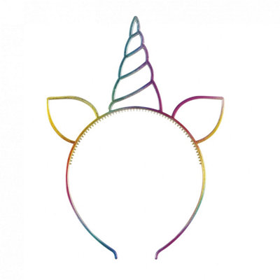 Kdmd Rainbow Unicorn Party Headband - Clear - Image 2
