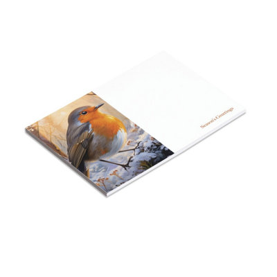  - Large Robin CardSeason S Greetings Pack 6 72 Cards