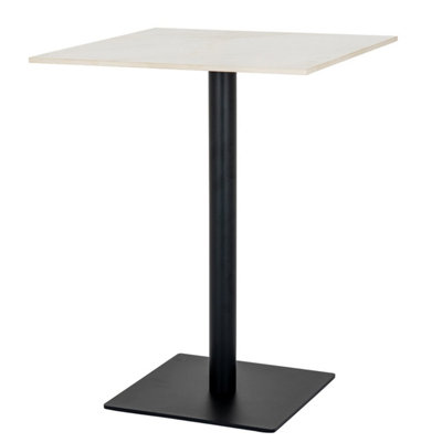  - Romanby Stone Square Dining Table Stone Effect Dining Table