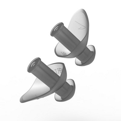 Speedo Unisex Grey Ergo Swimming Ear Plugs - Size One Size - Image 3