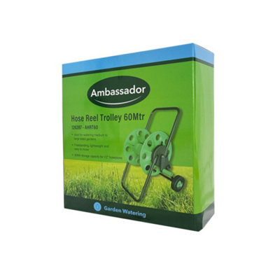  - Ambador Hose Reel Cart Green (One Size)