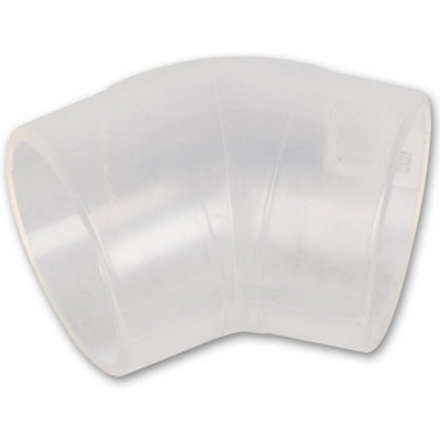 Charnwood 63E/45 63mm (2.5") Diameter Elbow45 Degree Corner from B&Q
