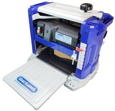 Charnwood Pt330S 13'' Thicknesser With Spiral Carbide Cutters 1800W from B&Q
